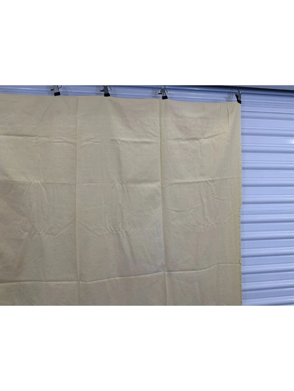 Vintage Fleur de lis Tablecloth Topper Flower Light Tan Geometric Border